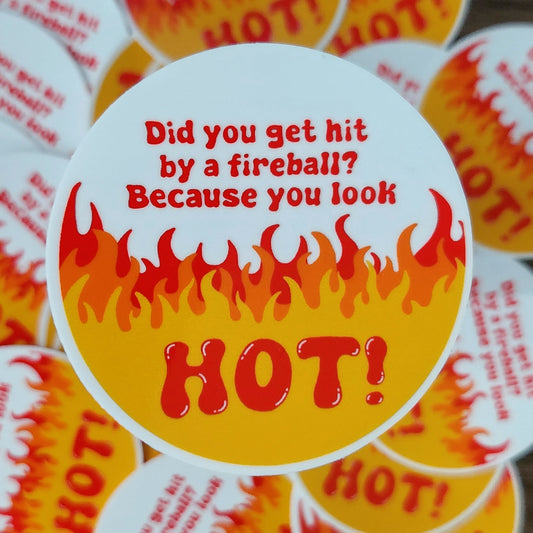 You look HOT Sticker