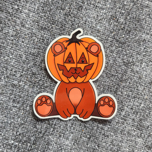 Pumpkin bear Sticker