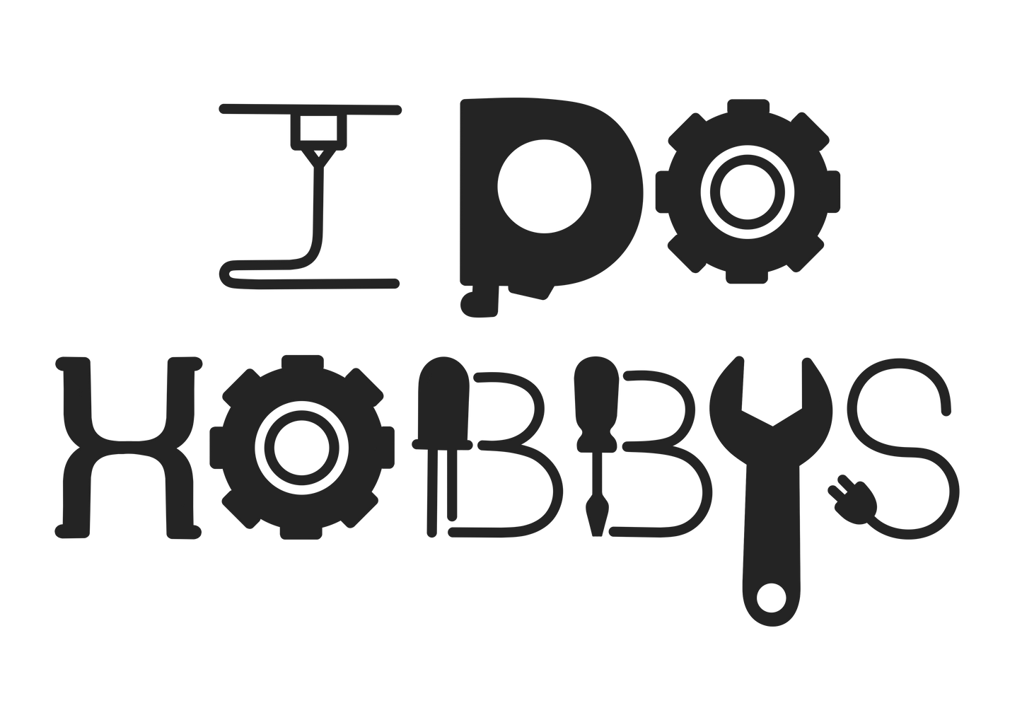 I Do Hobbies Gift Voucher